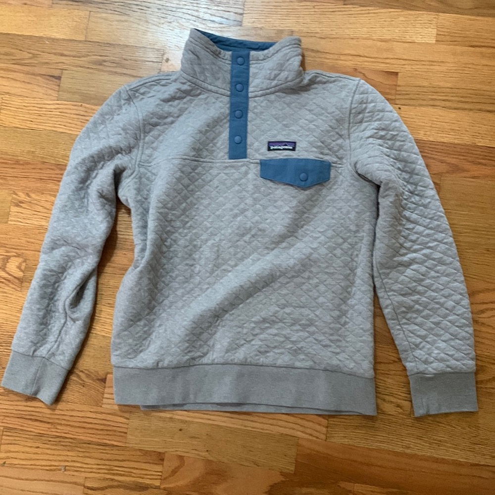 Patagonia Cotton Quilt Snap T Pullover